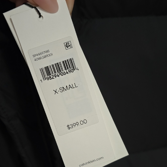 Black Puffer Coat - Picture 2 of 6